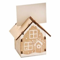 Wooden House Place Card Holders (6pk) -Festive Home 23 xmasacc527a2