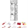 10 FAMILY SNOWFLAKE 12" CRACKERS -Festive Home 23 crac238