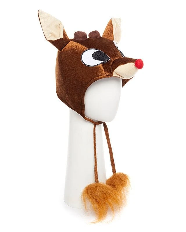 Plush Reindeer Hat 4 Plush Reindeer Hat - Image 2