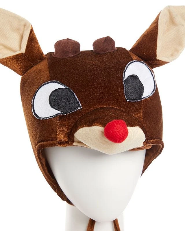 Plush Reindeer Hat 6 Plush Reindeer Hat - Image 4