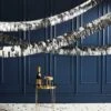 Silver Fringe Foil Garland - 5m -Festive Home 23 newyacc1200