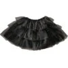 Sparkle Black & Gold Tiered Tutu - 5-7 Years -Festive Home 23 tutu088