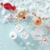 Reindeer & Snowman Christmas Place Card Holders - 6cm (6pk)