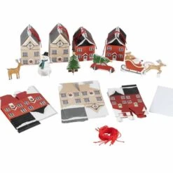 Christmas Scene Advent Calendar Boxes -Festive Home 23 xmasacc517a2