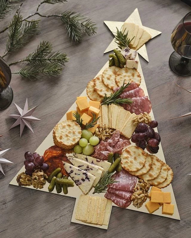 Gold Tree Shaped Grazing Board 4 Gold Tree Shaped Grazing Board - Image 2