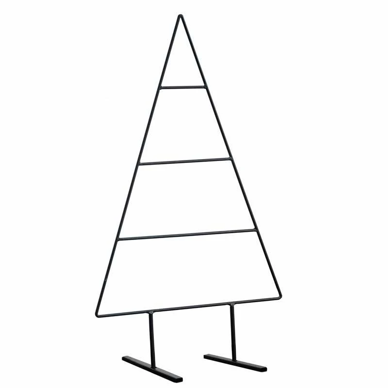 Black Metal Christmas Tree Alternative Decoration 5 Black Metal Christmas Tree Alternative Decoration - Image 3