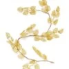 Gold Glitter Leaf Garland - 1.5m -Festive Home 23 xmasdec520s 001