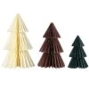Cosy Copper Honeycomb Trees Paper Decorations (3pk) 2 Cosy Copper Honeycomb Trees Paper Decorations (3pk) -Festive Home 23 xmasdec525