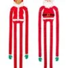 Mr & Mrs Claus Hanging Decorations (2pk)