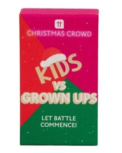 Christmas Crowd Kids Vs. Grown Ups