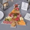 Silver Tree Shaped Grazing Board - 57cm X 40cm -Festive Home 23 xmasgrazb