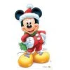 Mickey Mouse Christmas Cardboard Cutout - 91cm X 55cm -Festive Home 4 0acamt0ymgrhltb1