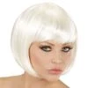 White Bob Wig -Festive Home 4 12021