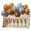 Gold Drinks Stand With Balloons -Festive Home 4 12178