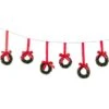 Hanging Wreaths With Velvet Ribbon -Festive Home 4 12336