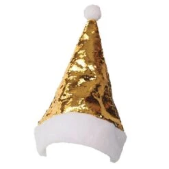 Sequin Santa Hat