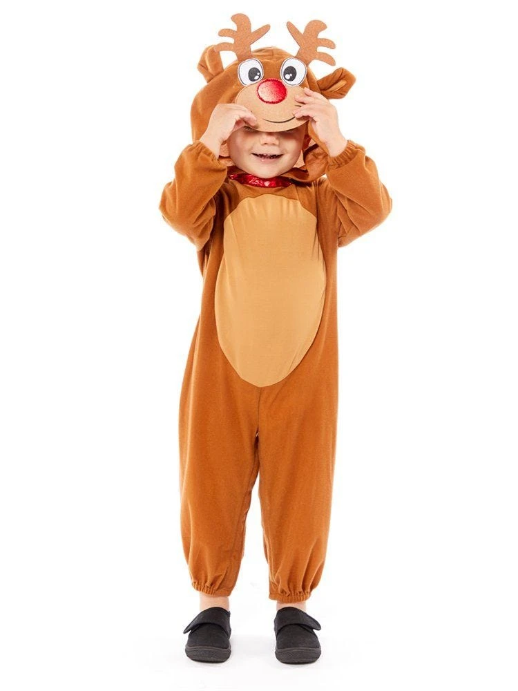 Rudolph The Reindeer - Baby And Toddler Costume 4 Rudolph The Reindeer - Baby And Toddler Costume - Image 2