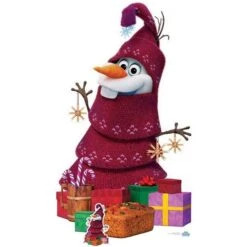 Frozen Olaf Christmas Adventure Cardboard Cutout - 164cm X 97cm