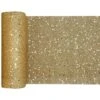 Gold Glitter Table Runner - 18cm -Festive Home 4 436