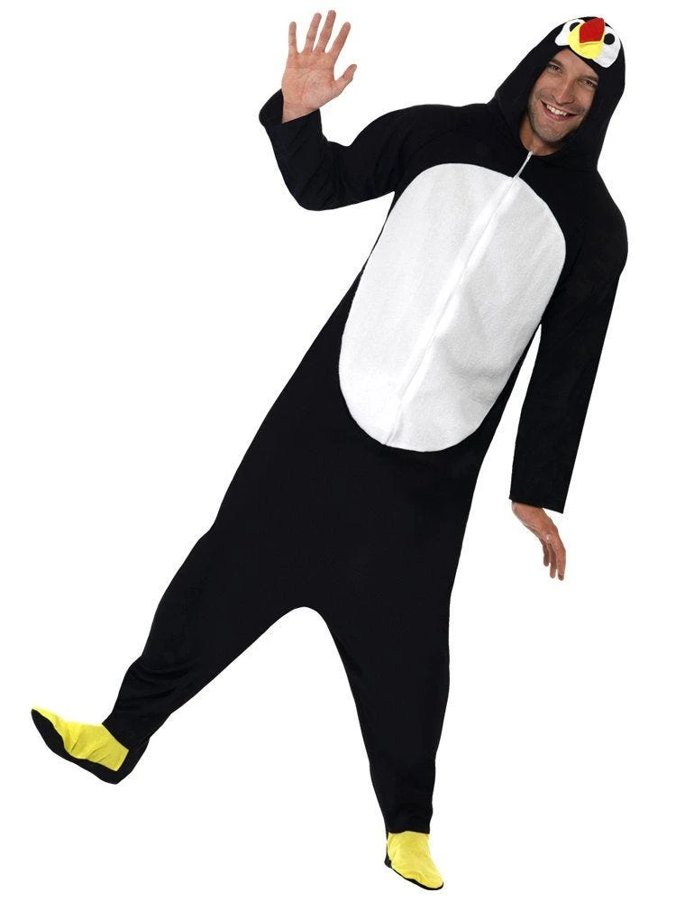 Penguin Onesie - Adult Costume 3 Penguin Onesie - Adult Costume