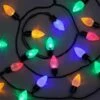 Multi Coloured LED String Lights - 5m -Festive Home xmasligh035